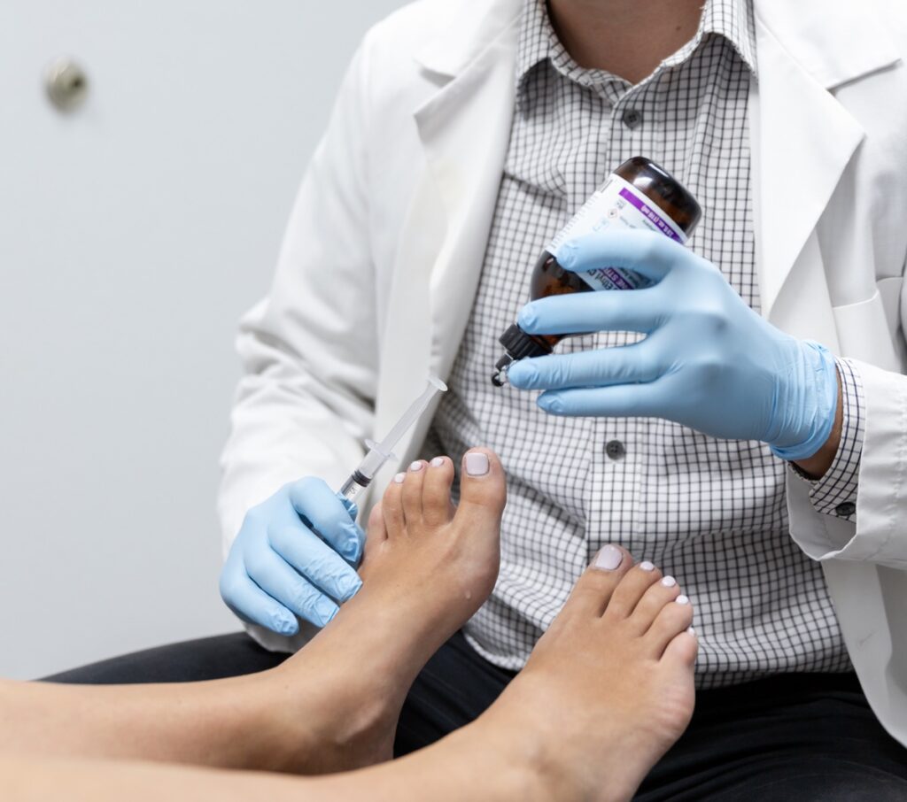 Cortizone Injections, Steroid Injections Belmont Anderson DPM Las